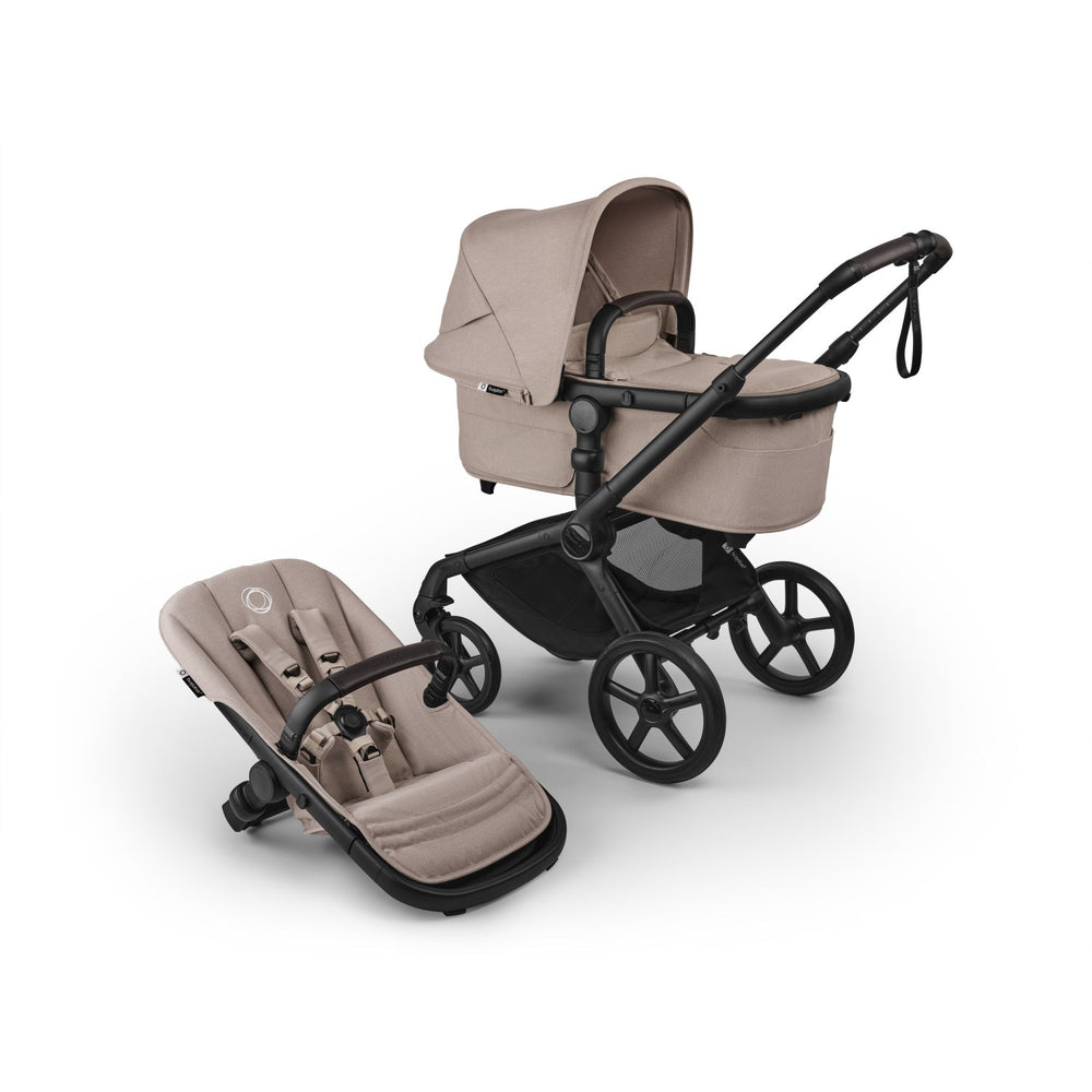 Køb Bugaboo Fox 5 Renew Complete Black/Desert Taupe Melange-Desert Taupe Melange
