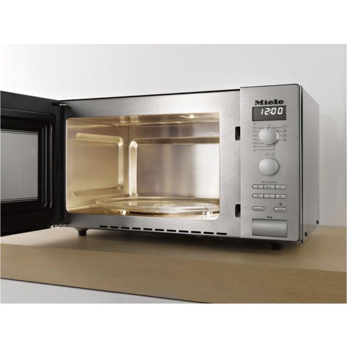 Miele Stand-Mikrowelle M 6012 SC Edelstahl CleanSteel