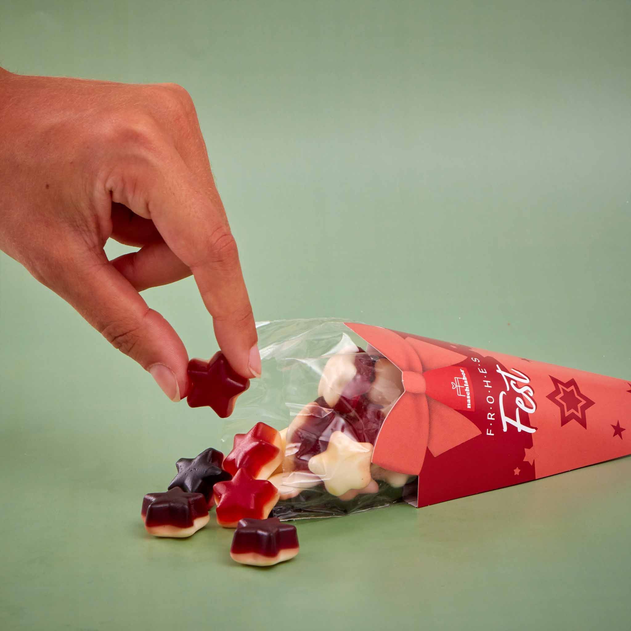 naschlabor Frohes Fest Fruchtgummi