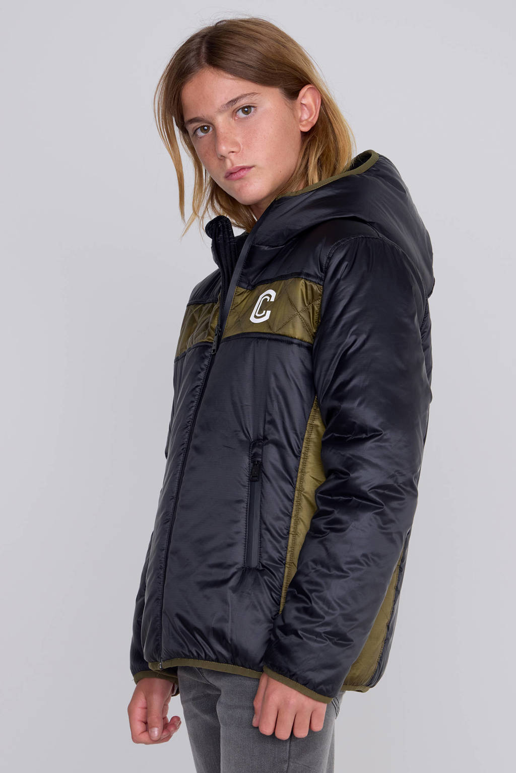 Coolcat Windjack Jayden met Contrast Groen