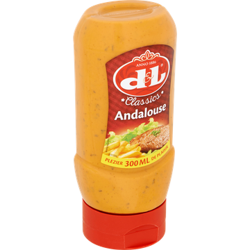 D&L Classic Andalouse Saus Knijpfles 300ml