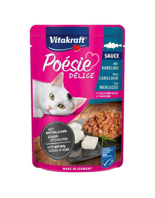 Vitakraft Poésie Deli Sauce Pouch 85 g - Kattenvoer