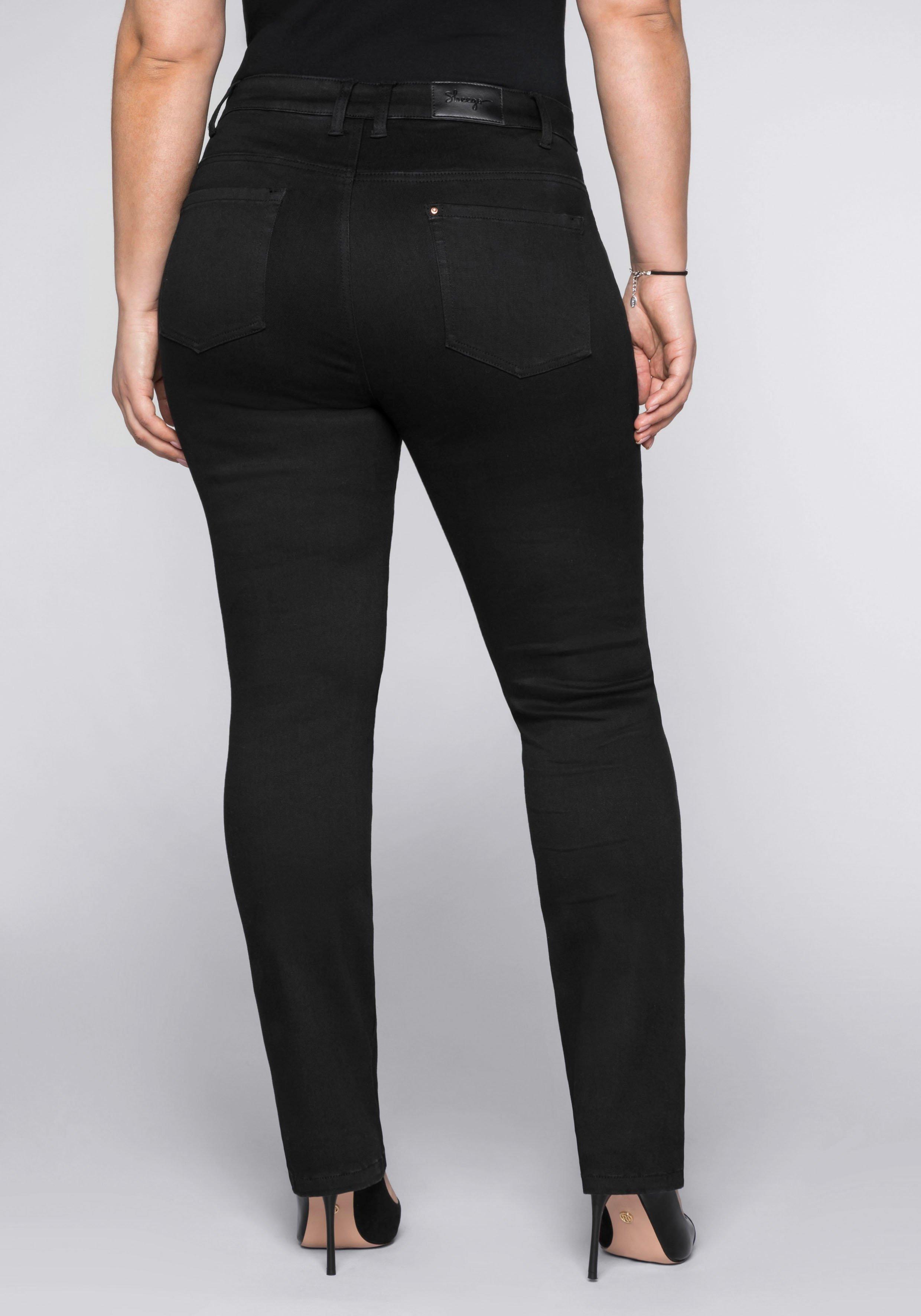 Skinny Stretch-Jeans mit Bodyforming-Effekt
