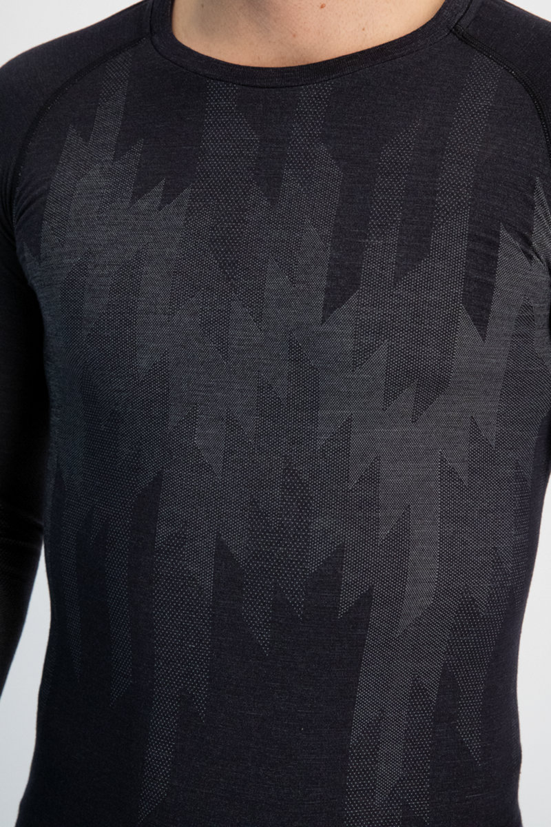 Odlo Kinship Performance Wool 200 Herren Thermo Longsleeve