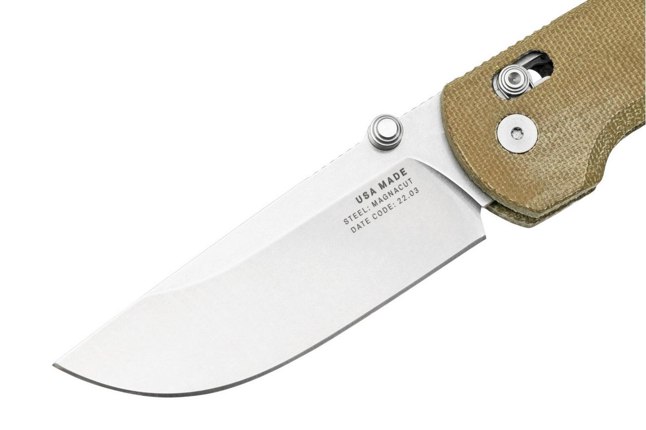 The James Brand The Kline OD Green Stainless Micarta JAKN120127-00 zakmes
