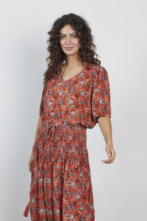 DIDI oranje dames blouse