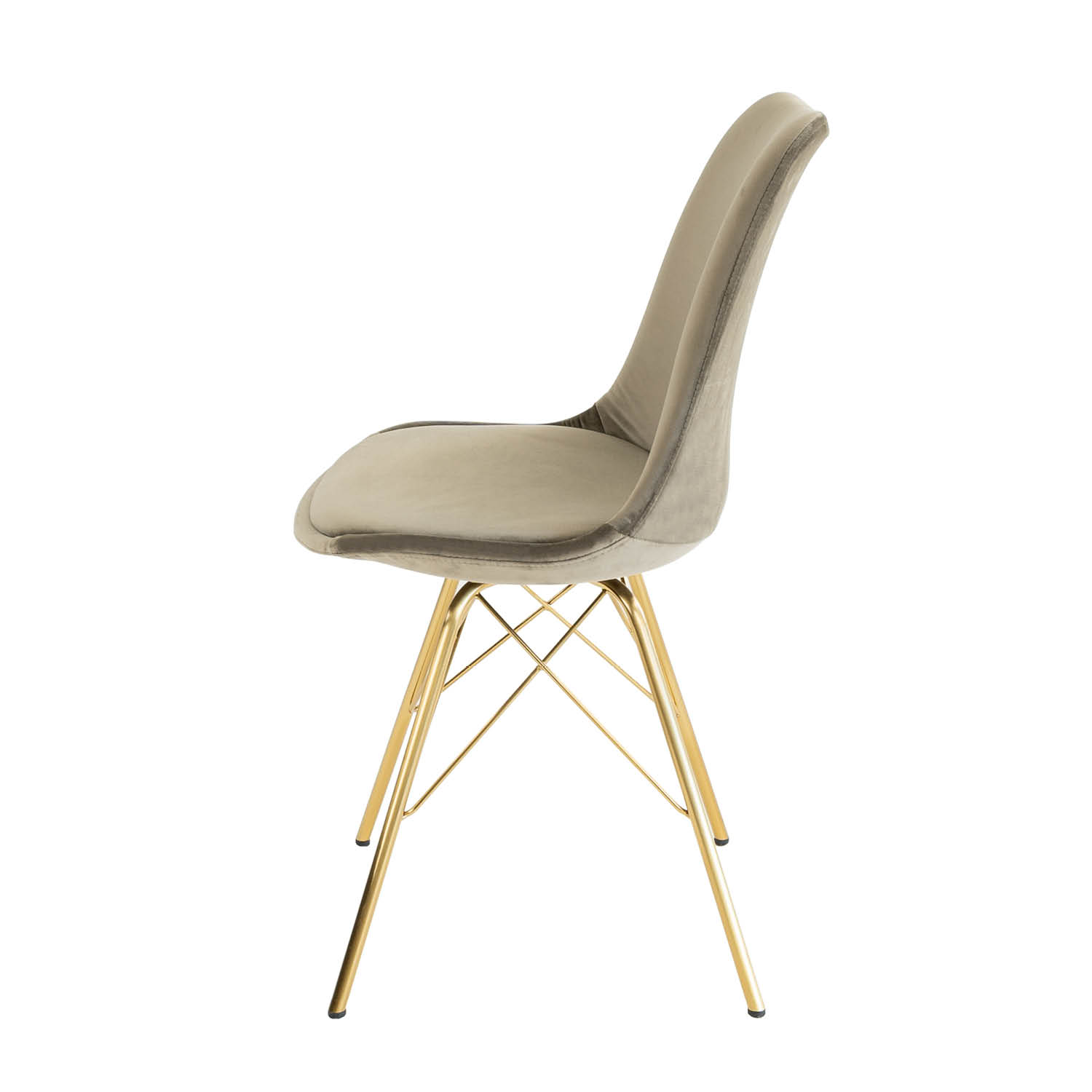 Kick Kuipstoel - Velvet taupe GL