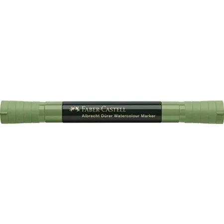 Faber-Castell Aquarellmarker ALBRECHT DÜRER® Farbe 167 permanentgrün oliv