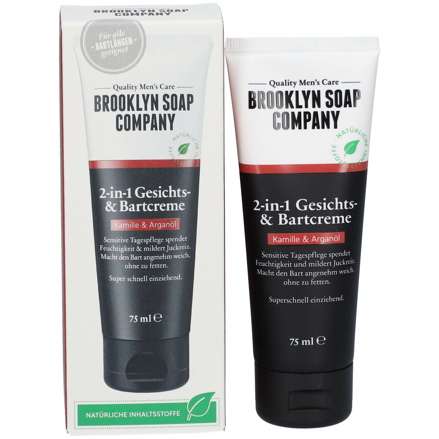 BROOKLYN SOAP 2-in-1 Gesichts- & Bartcreme