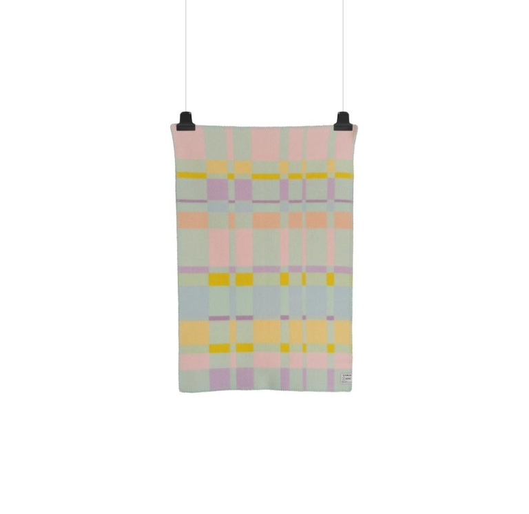 Røros Tweed City baby plaid 67x100 Pastel