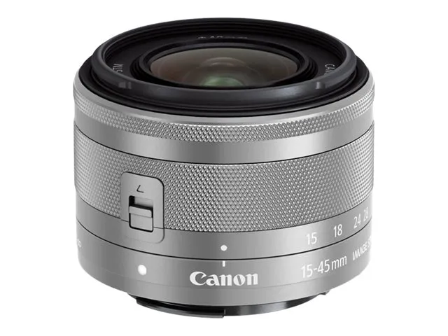 Canon EF-M - Zoomobjektiv - 15 mm - 45 mm - f/3.5-6.3 IS STM - Canon EF-M - for EOS Kiss M, Kiss M2, M, M10, M100, M2, M200, M3, M5, M50, M50 Mark II, M6, M6 Mark II
