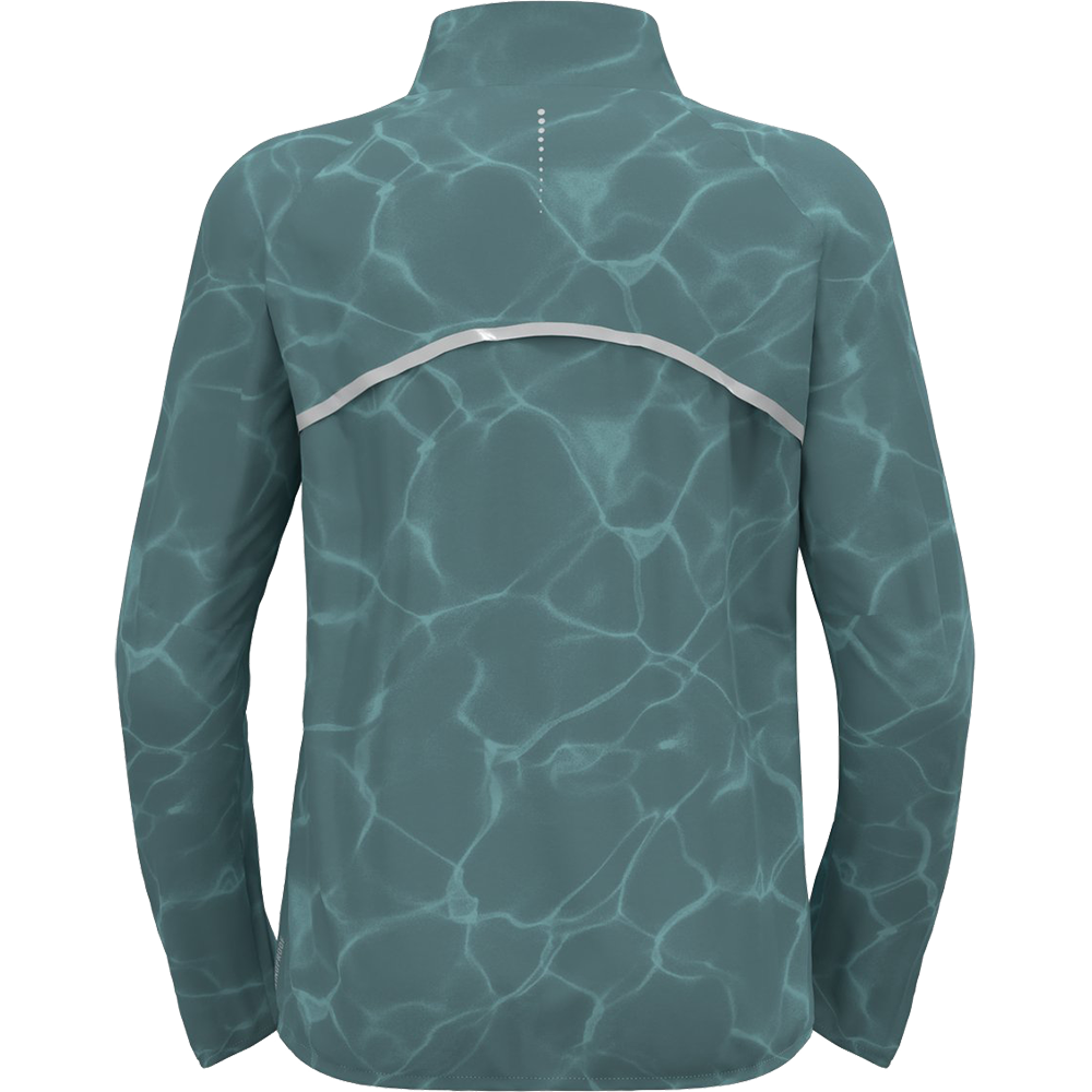 Odlo Zeroweight Print Laufjacke Herren arctic