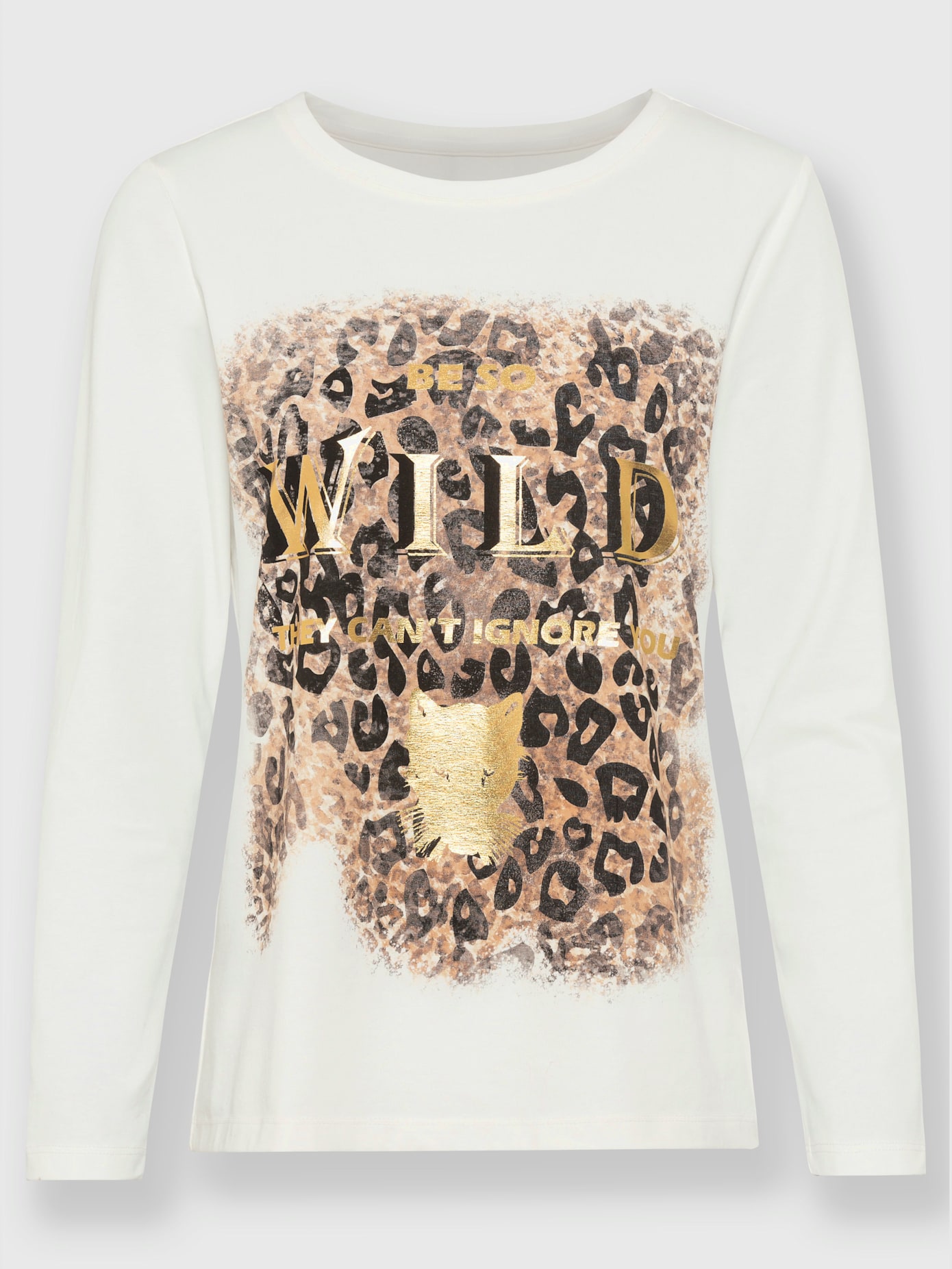 T-shirt joli imprimé feuille devant