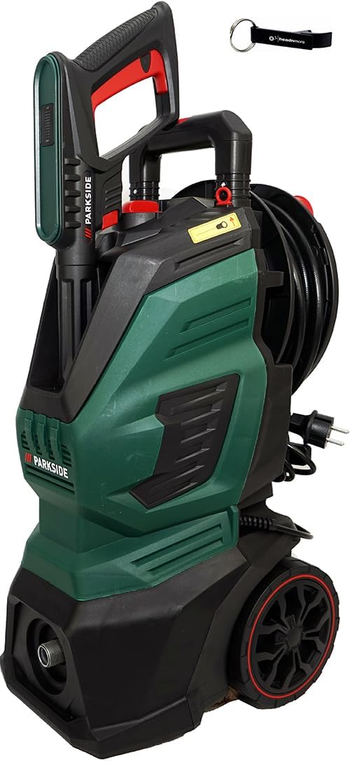 HEADNMORE® Bundle - Parkside® Hochdruckreiniger PHD 170 (500 l/h) + HEADNMORE® Flaschenöffner als Schlüsselanhänger