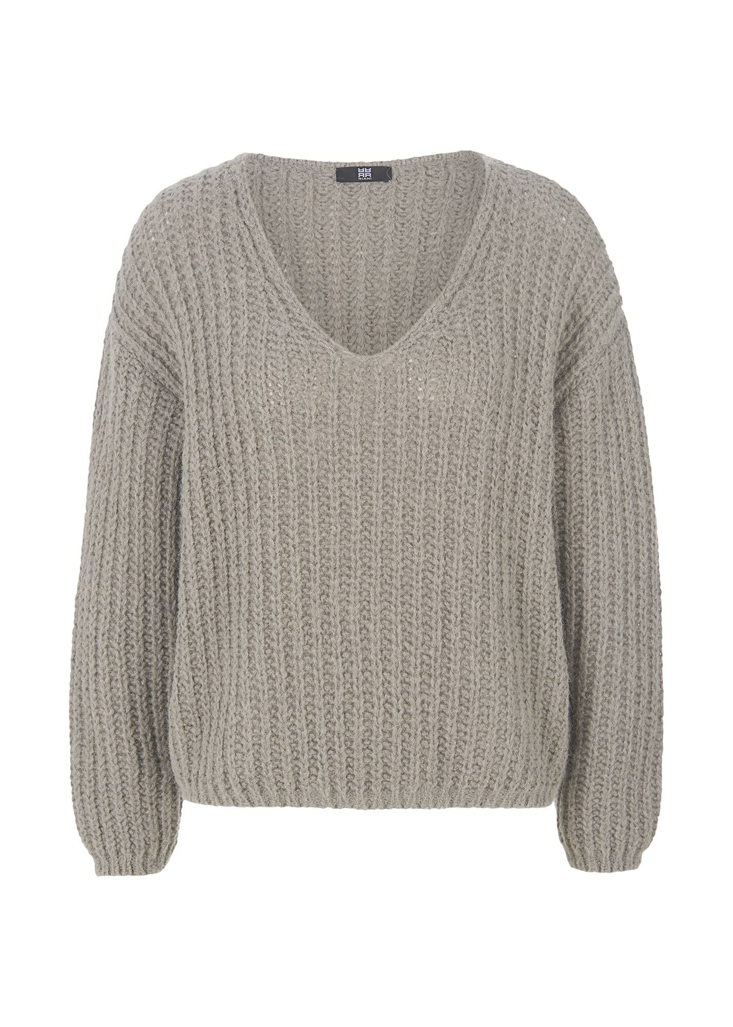 Riani| Damen Strickpullover mit Alpaka und Wolle