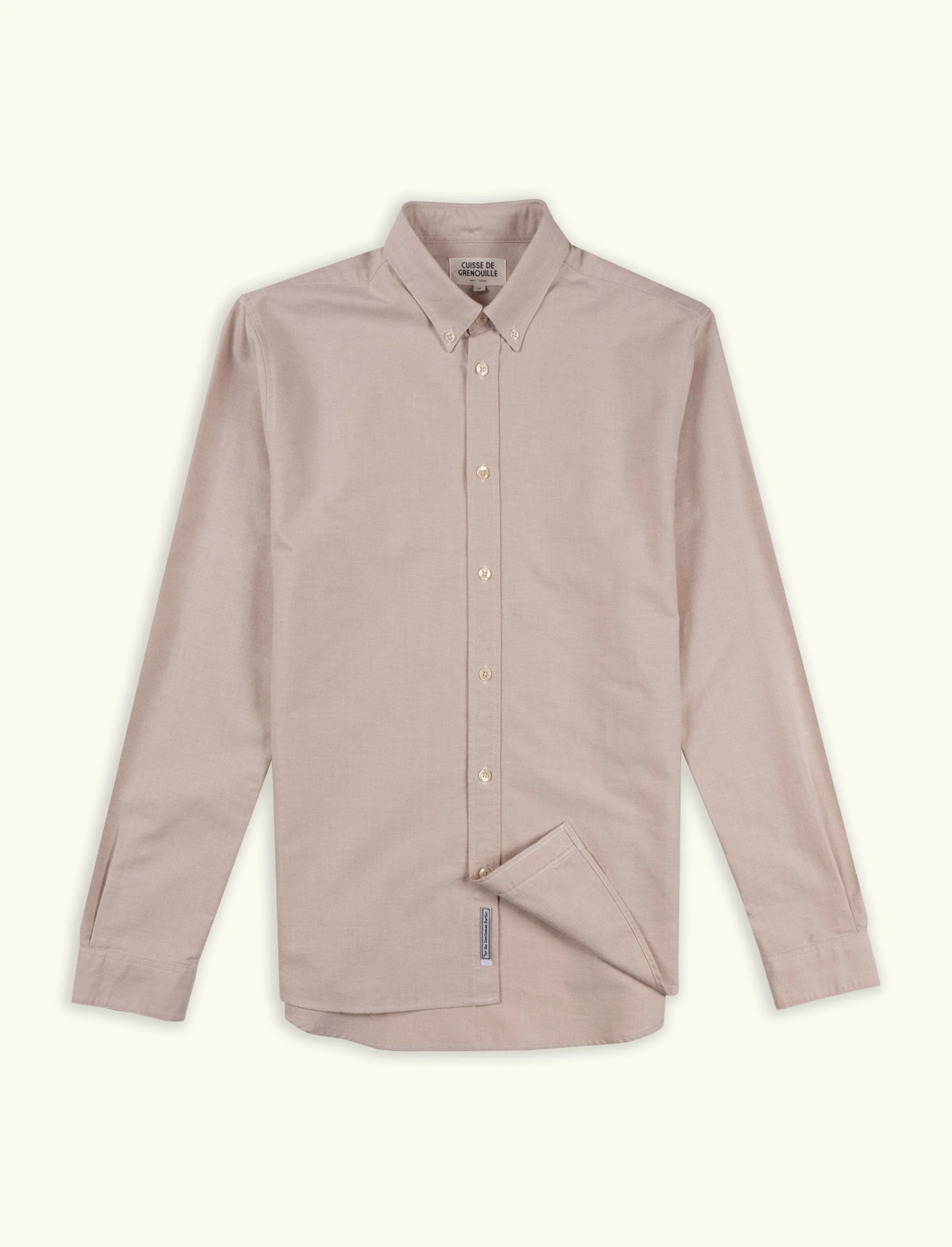Chemise oxford | Beige
