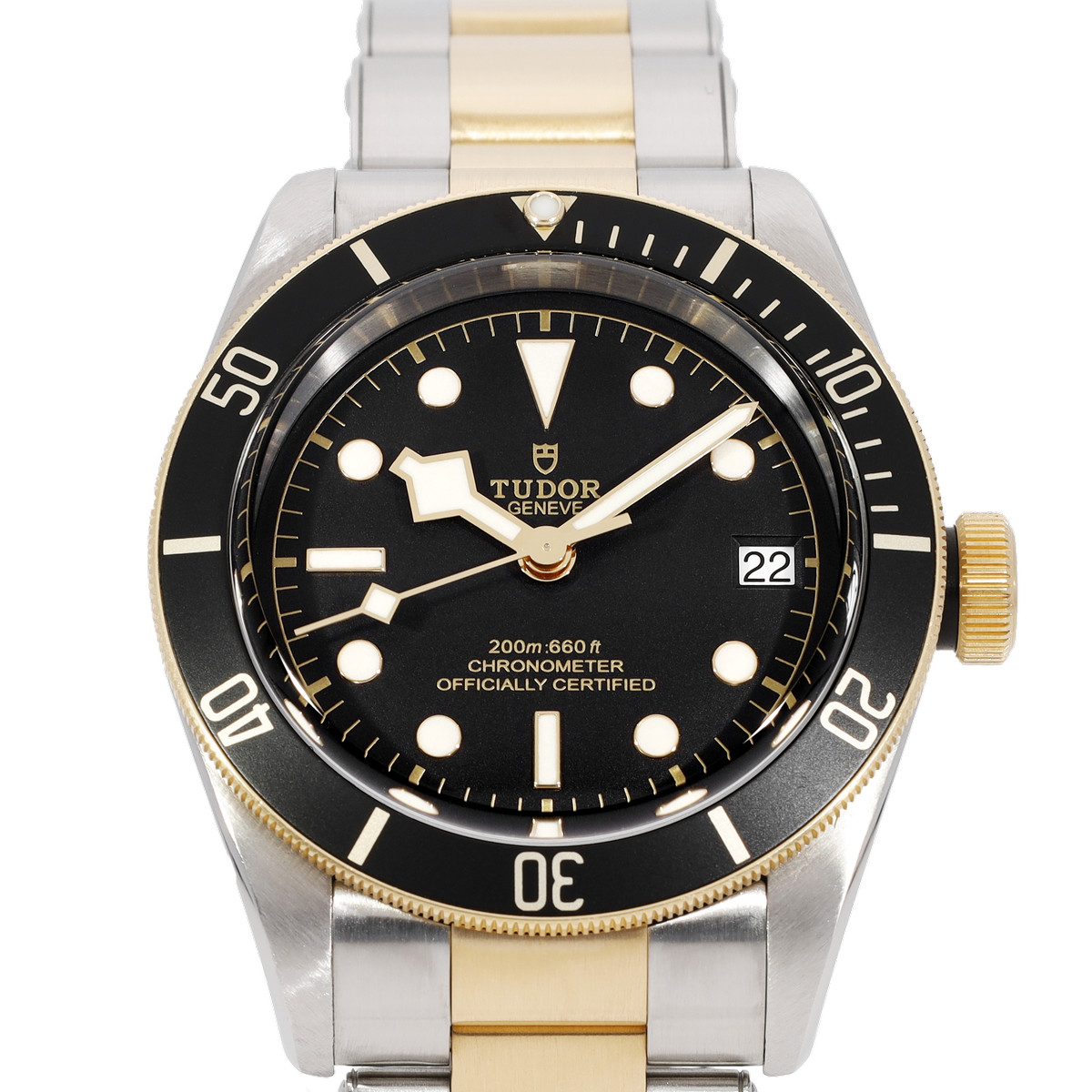 Montre d'occasion TUDOR black bay homme automatique