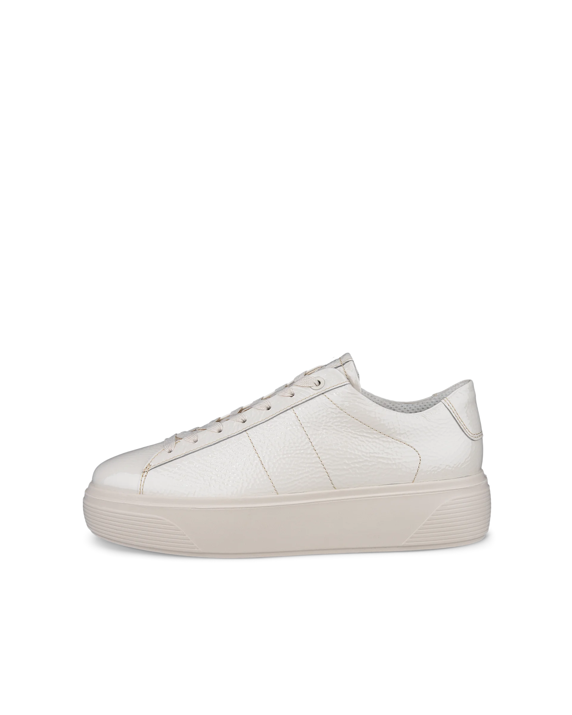 ECCO STREET PLATFORM W Damen Ledersneaker Beige