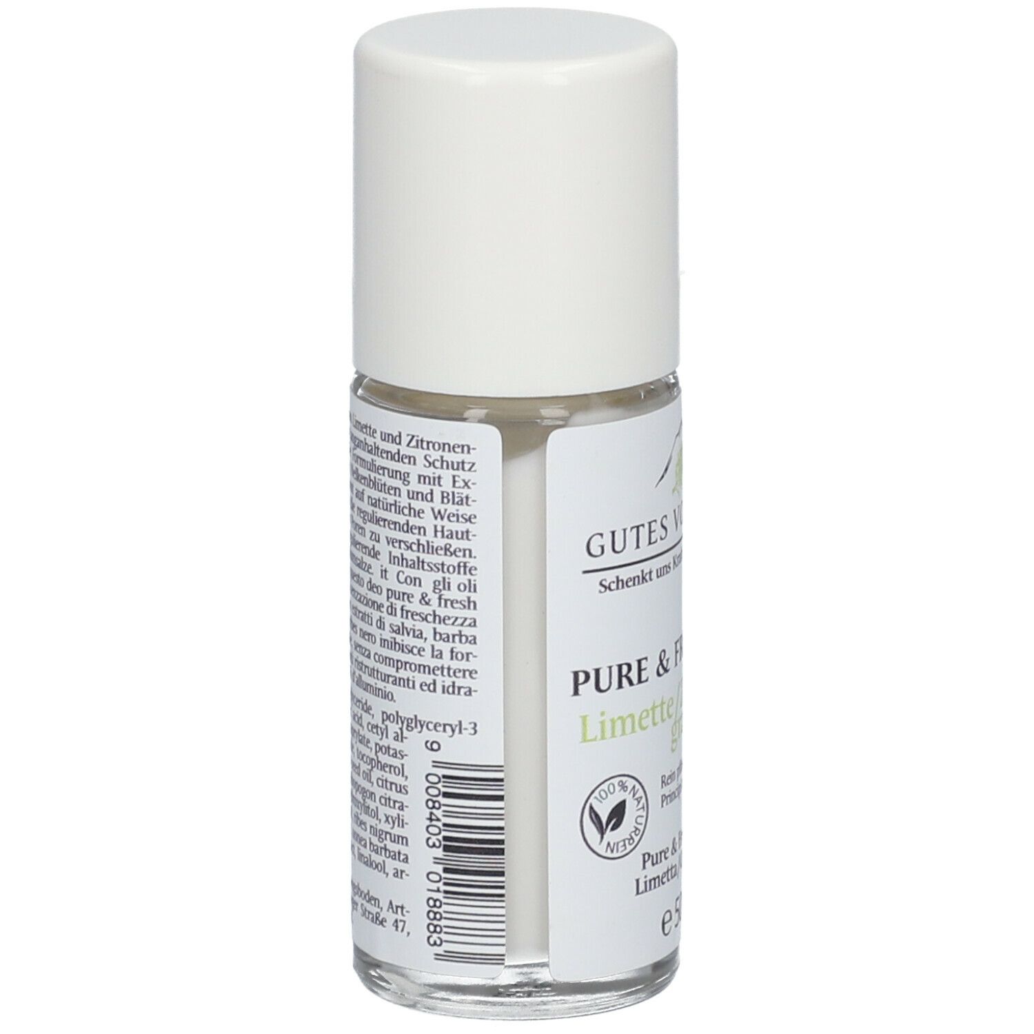 GUTES VOM BERG PURE & FRESH DEO Limette / Zitronengras