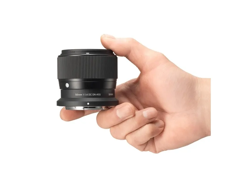 Sigma 56mm / f 1.4 DC DN C, Telelinse, 10/6, Nikon Z