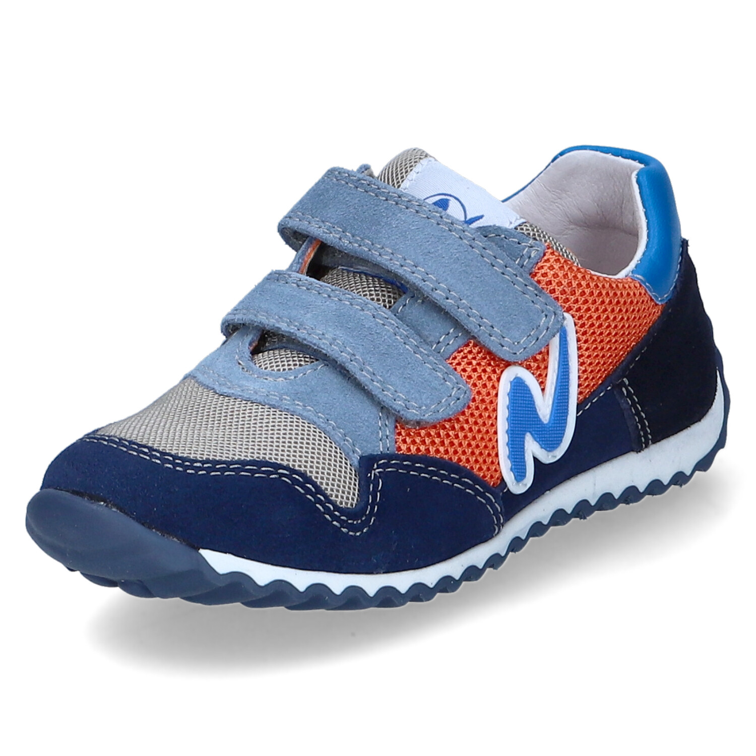 Naturino Low Sneaker SAMMY 2  - azure-orange-navy