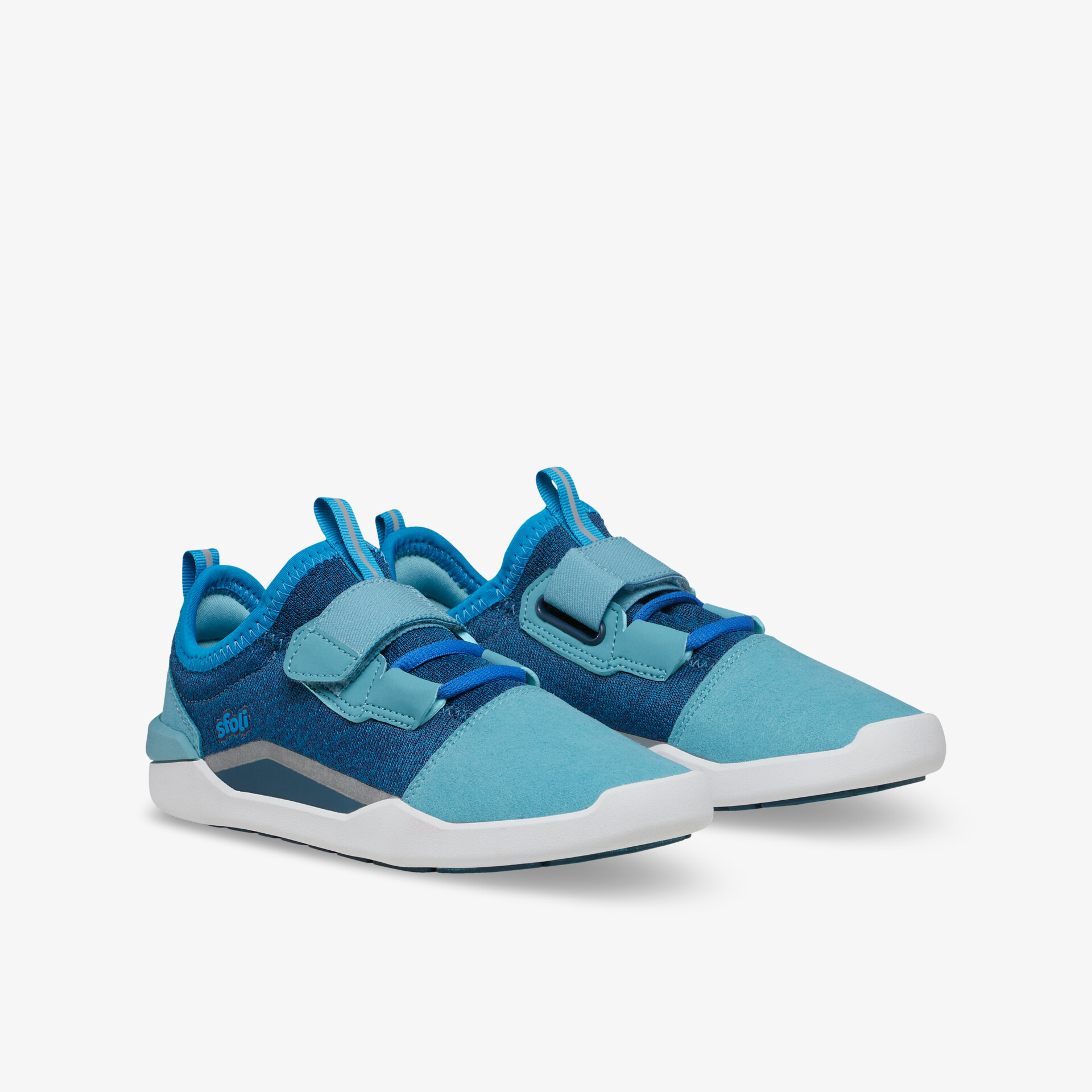 Sfoli Sporti Kinder Halbschuhe blau