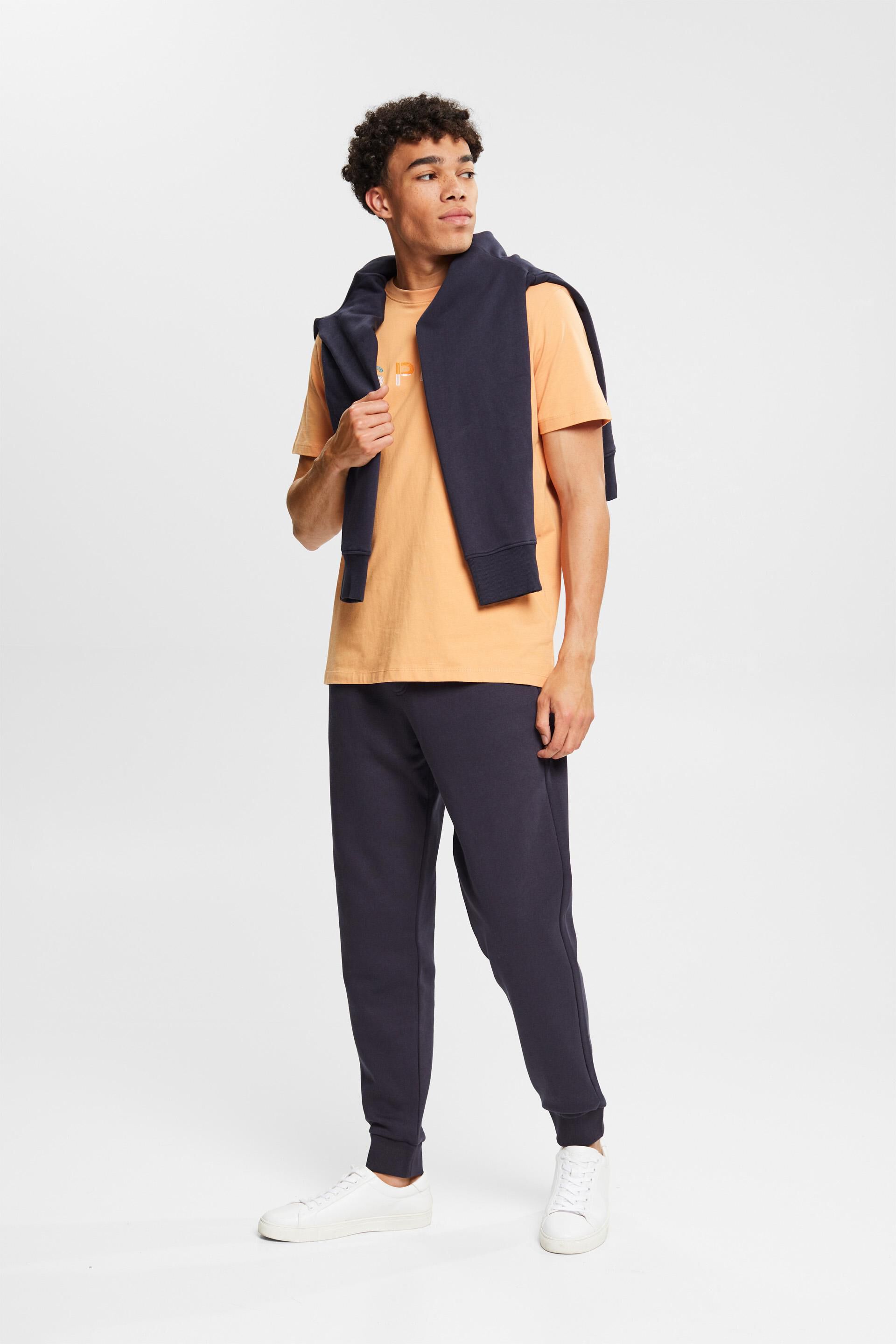 En matière recyclée le pantalon de jogging à cordon de serrage