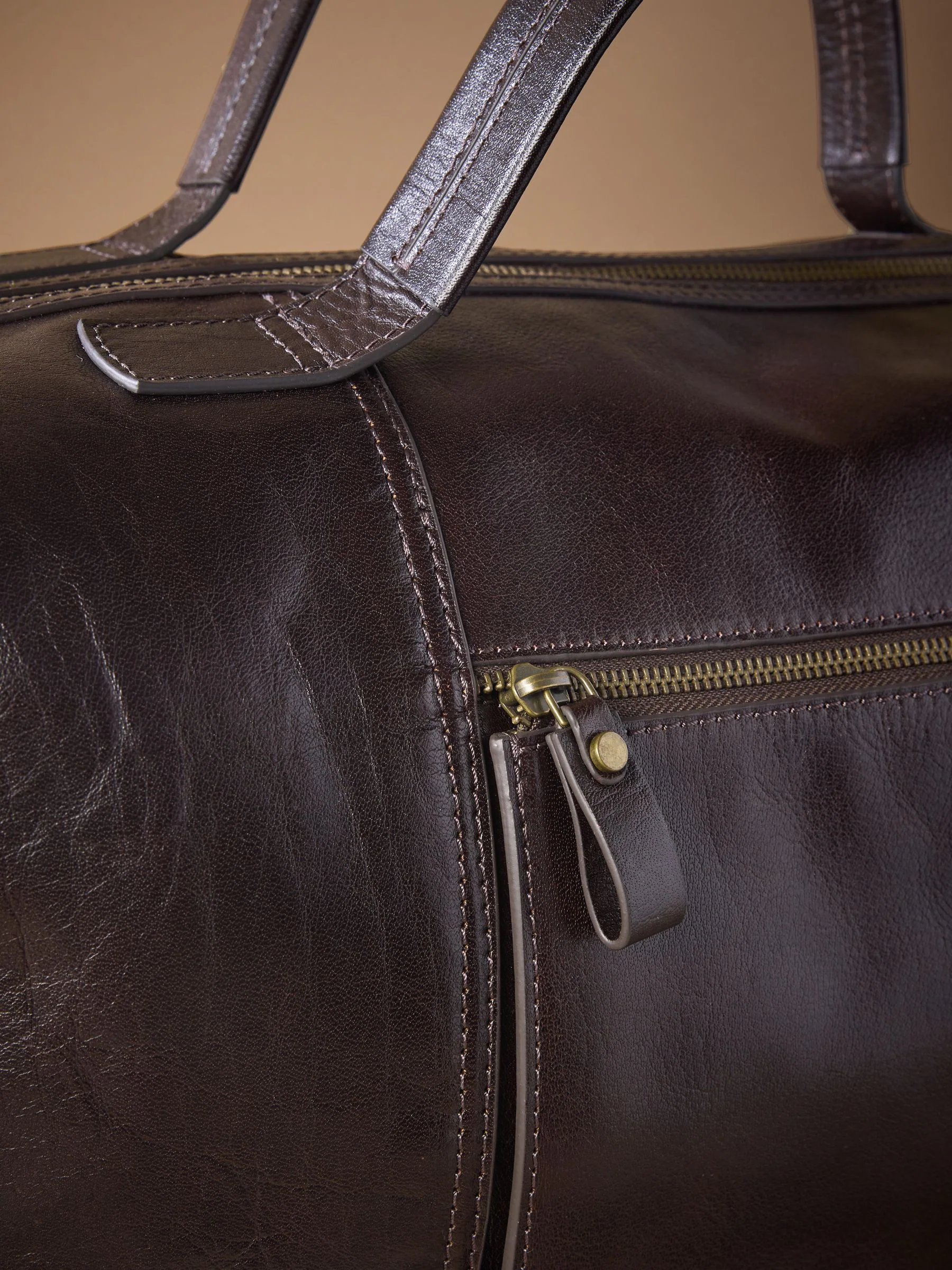Bruin - Signature Leather Weekend Holdall Bag