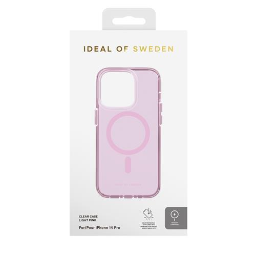 iPhone 14 Pro MagSafe Hardcase Hülle Clear Case Designer (IDCLCMS-I2261P-512) - Light Pink (Rosa)