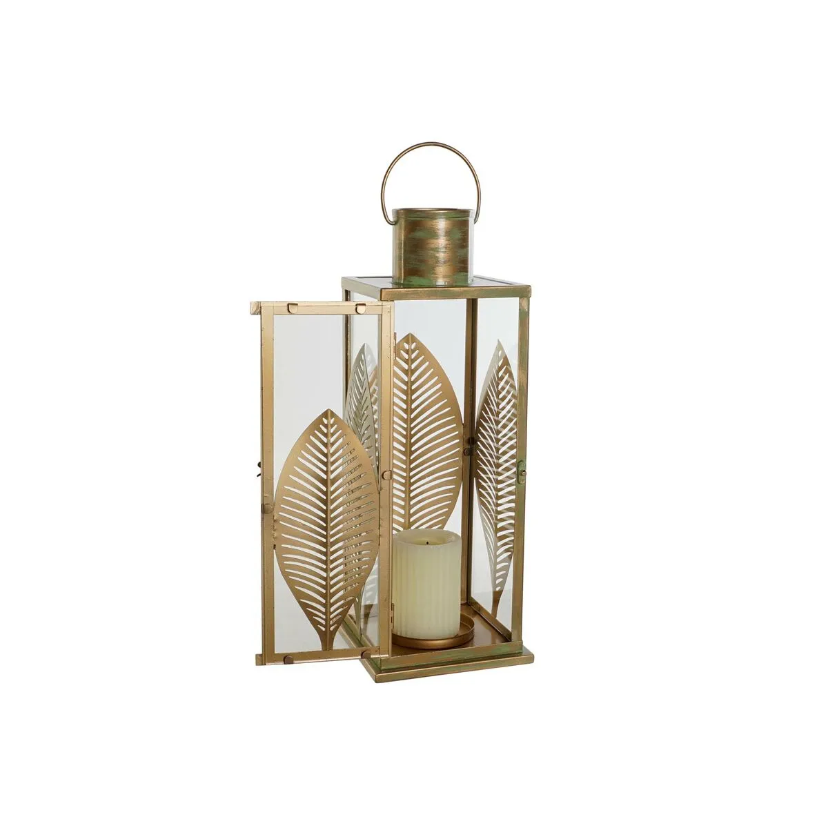 Lanterne DKD Home Decor - Doré Métal