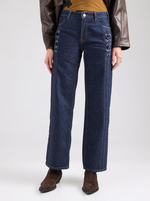 Onlcobain - Wide Leg Fit Jeans - Mid Waist