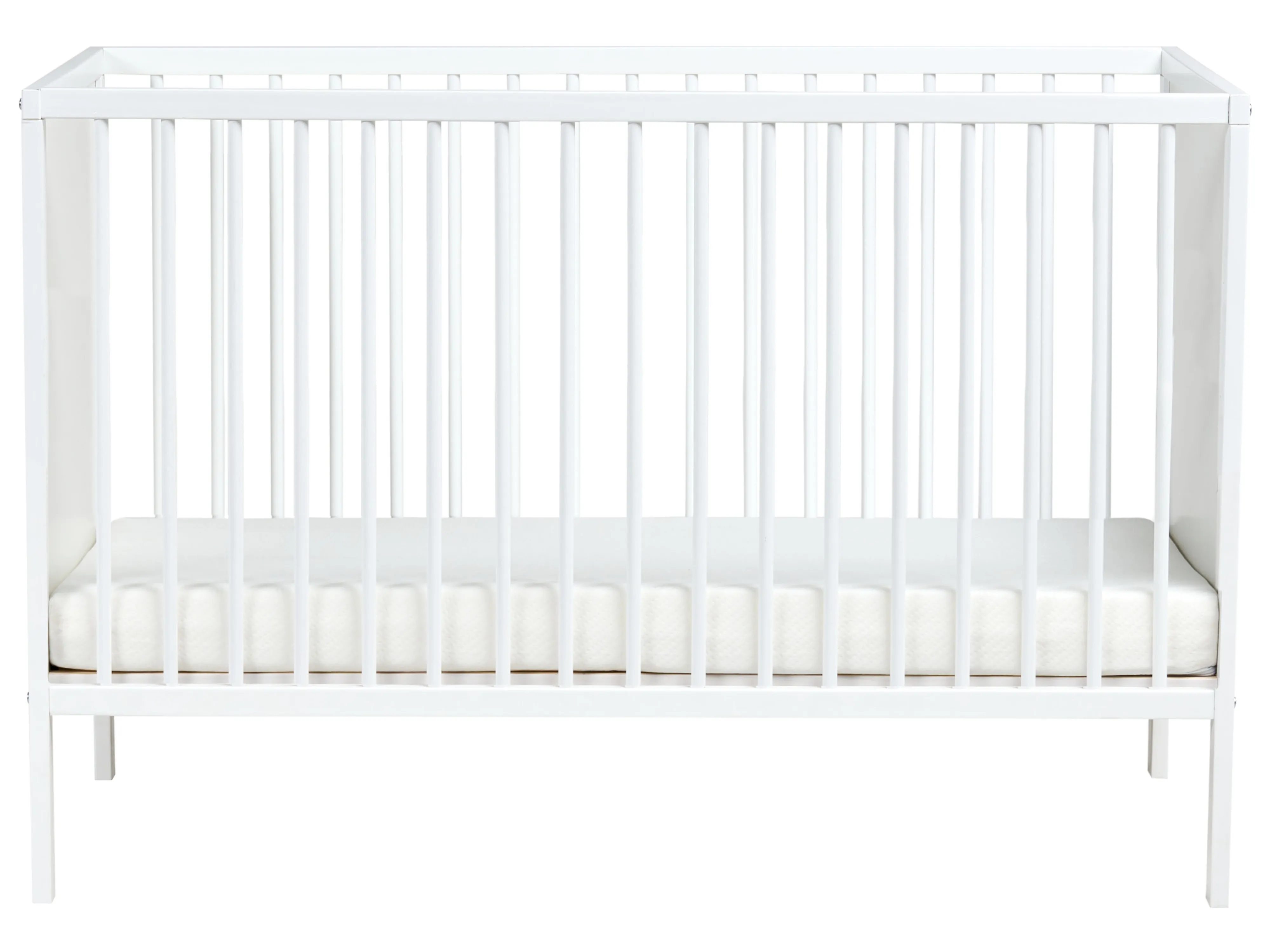 Babybedje ZAMA 60 x 120 cm Wit