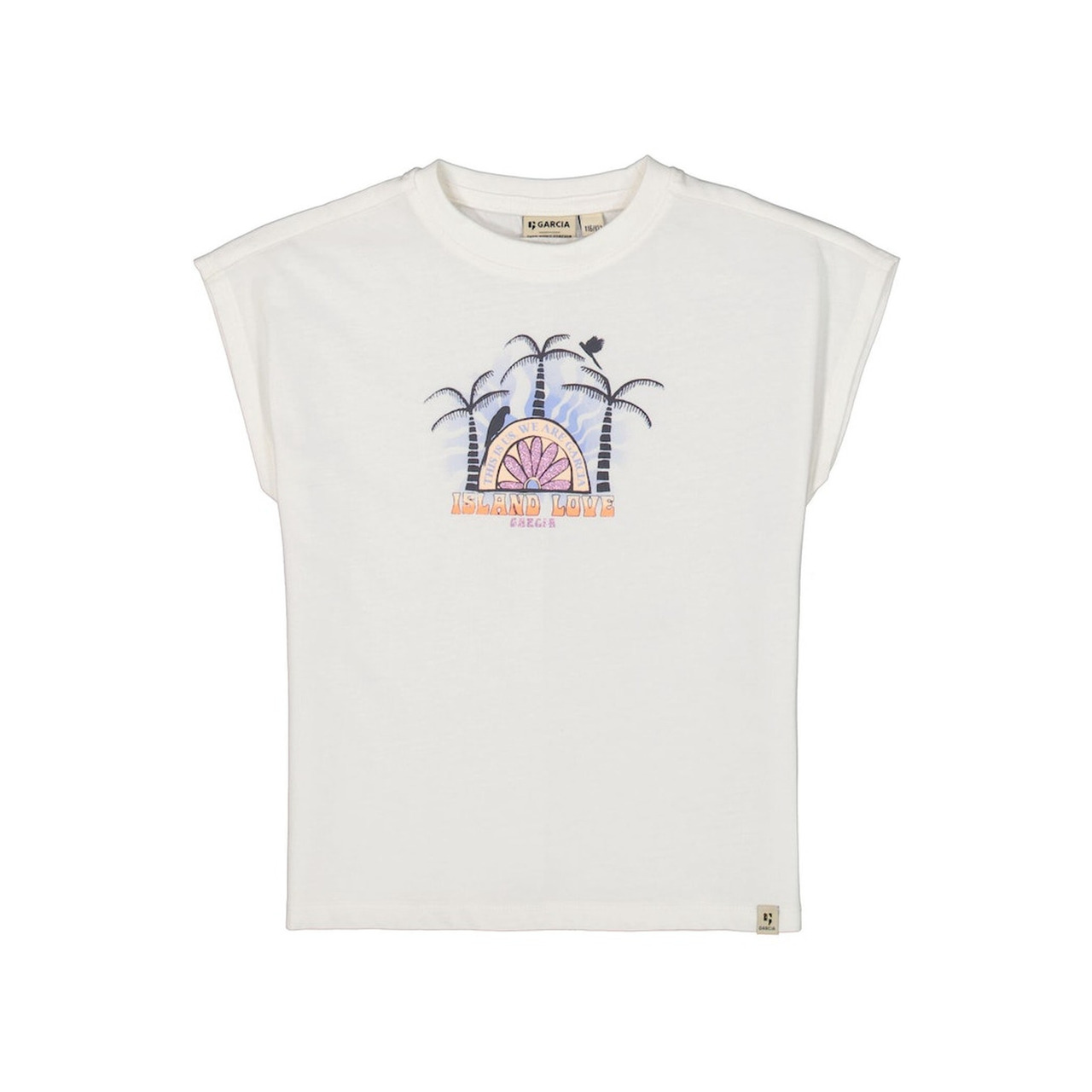 Garcia P44601_girls T-shirt ss