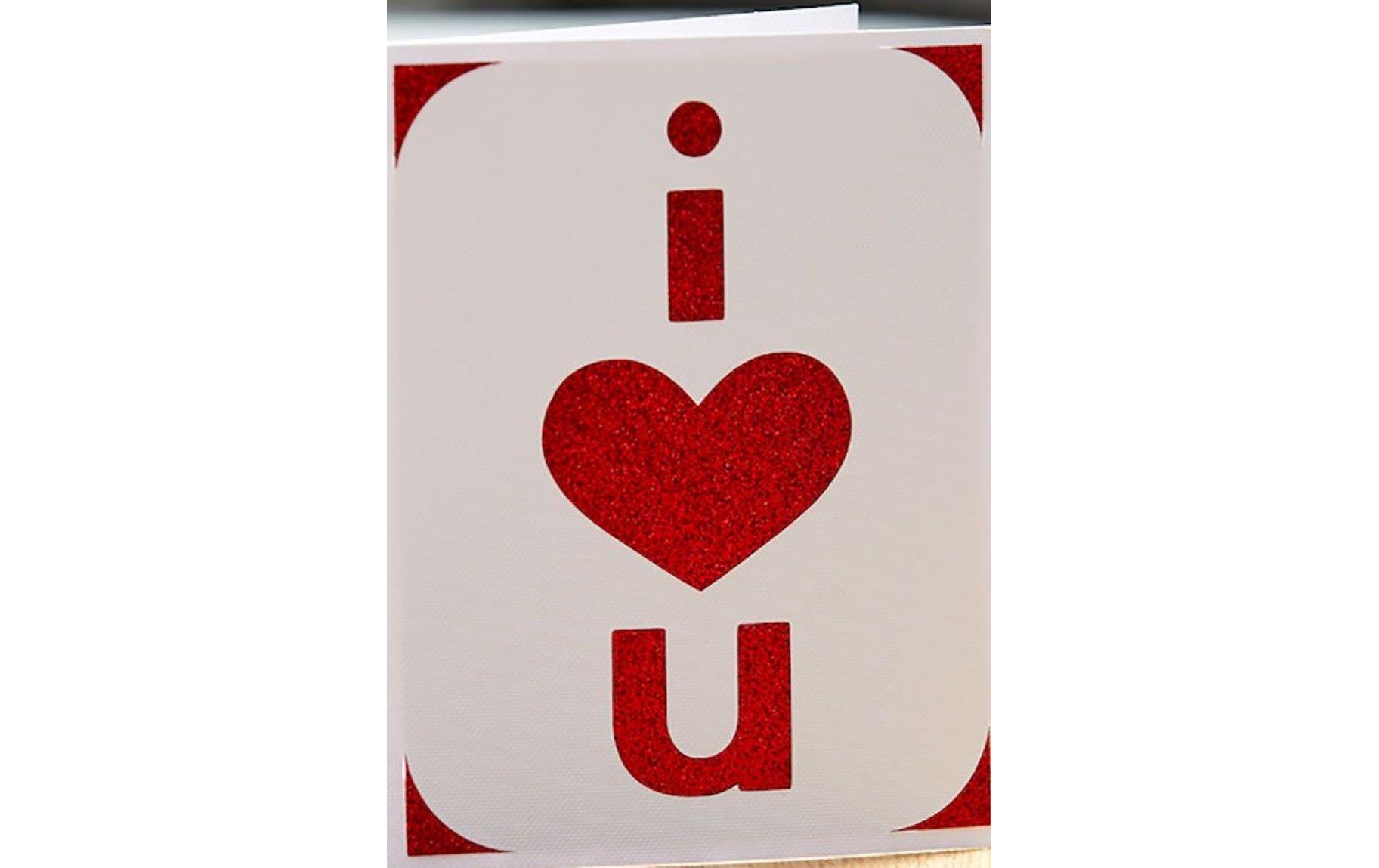 Blankokarte Joy 10.7 x 13.9 cm, Glitz and GlamPraktische Kartensets Joy mit Couverts