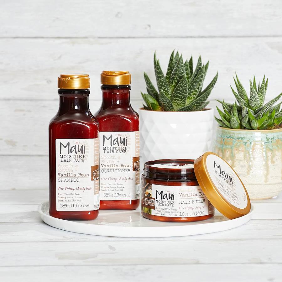 Maui Smooth & Revive + Vanilla Bean Shampoo 385ml