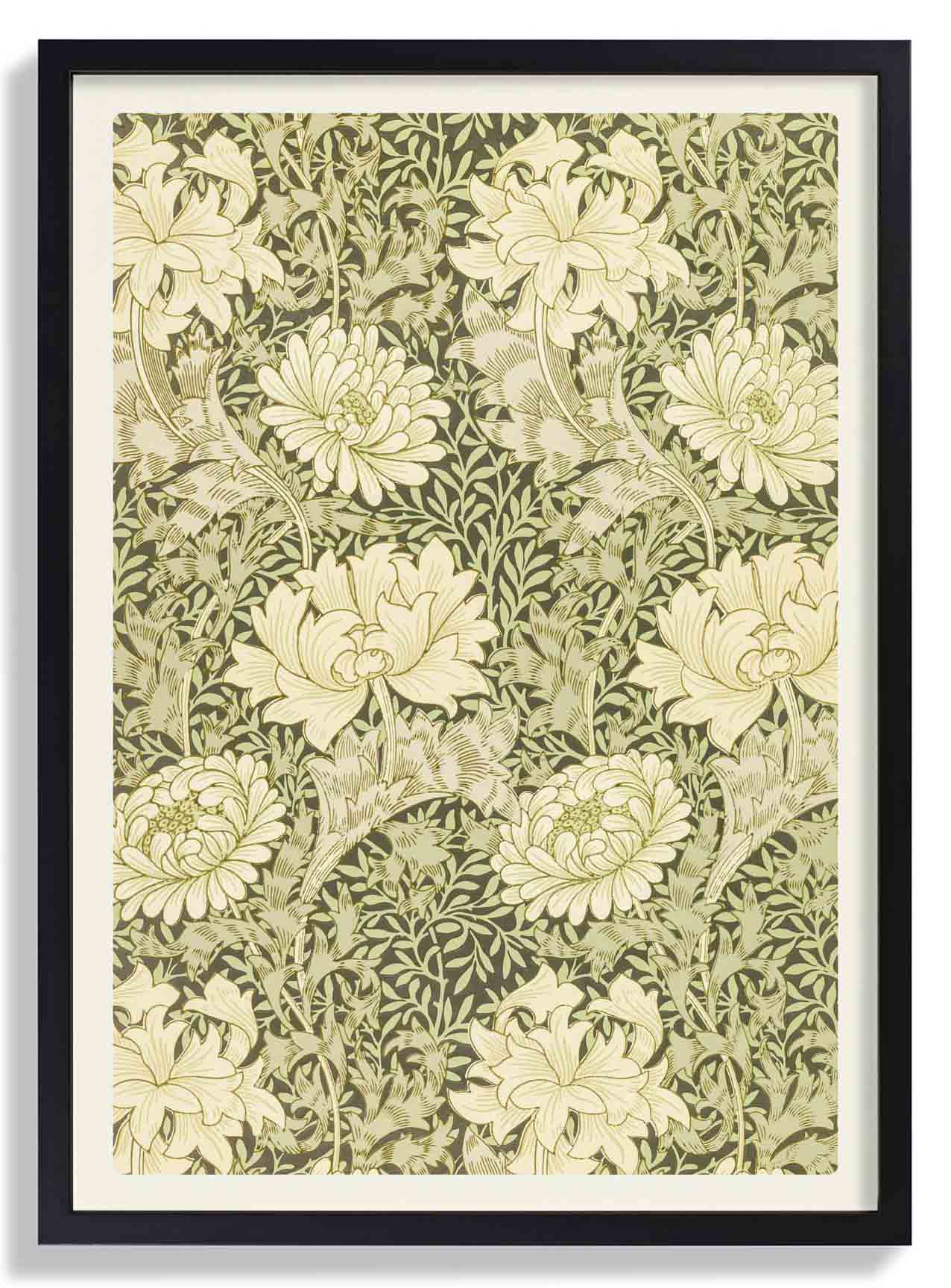 William Morris Chrysantheme-Muster