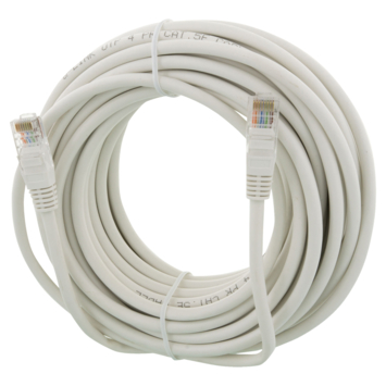 Q-Link UTP kabel CAT5E AWG26 2RJ45 10 meter wit