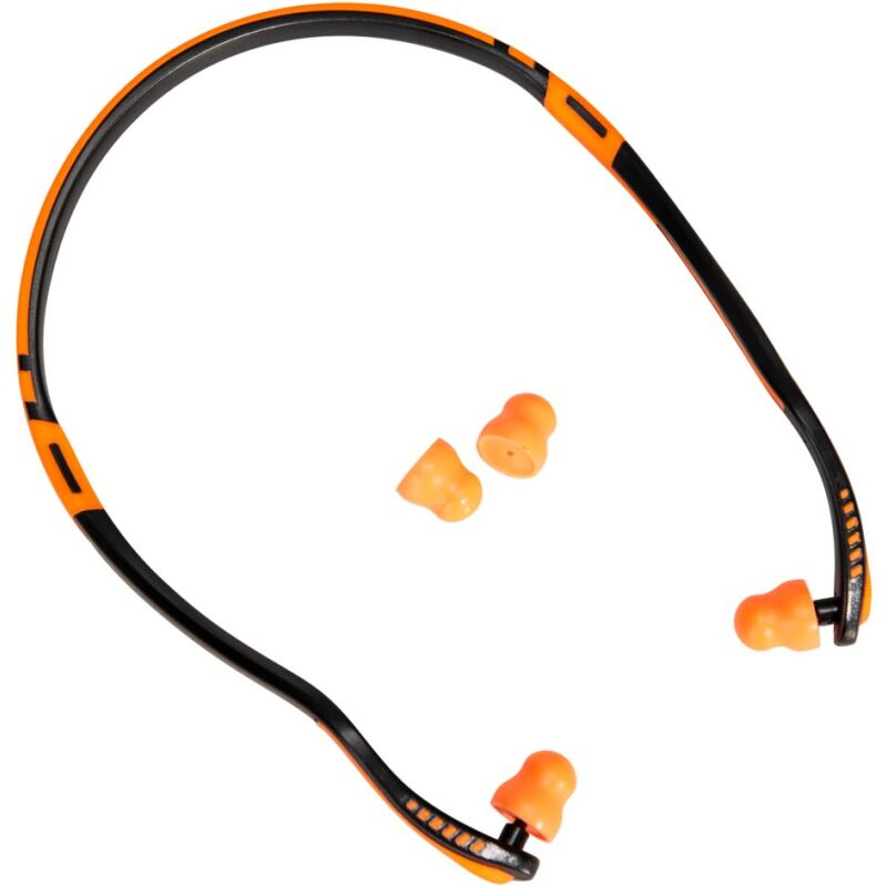 Portwest EP11 Bouchons d’oreilles avec arceau Easy Fit en mousse PU (2 paires) Orange
