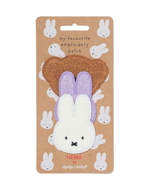 3 écussons thermocollants Miffy