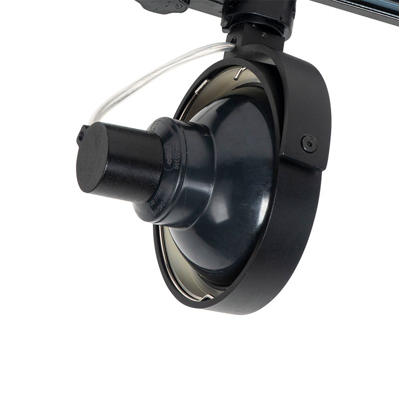 Railspot zwart voor 3-fase rail GU10 111mm - 3-Phase Master Honey