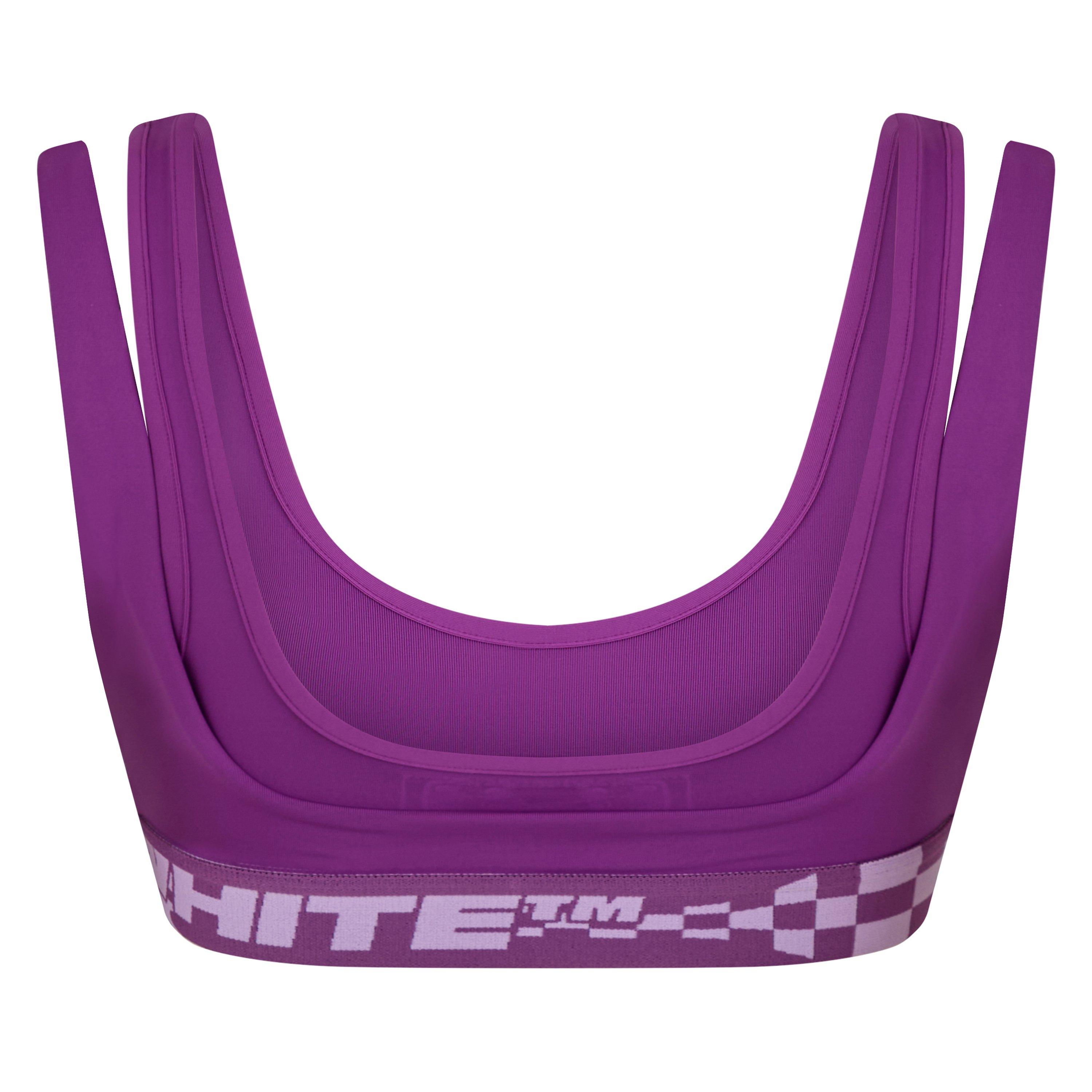 Off White Top Active Bralet