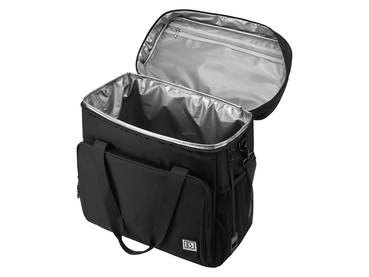 Brisby 4-laags geïsoleerde 40 liter koeltas - Black