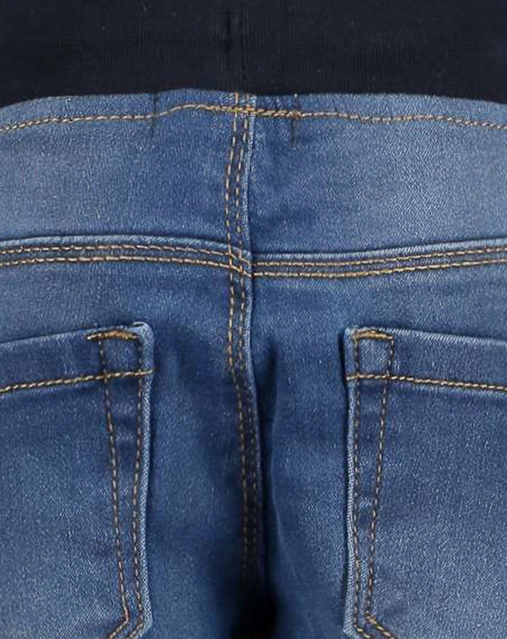 Schlupf-Jeanshose JOG FIT in blue denim