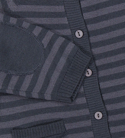 MarMar Cardigan - Uld - Taki - Deep Lake Stripe