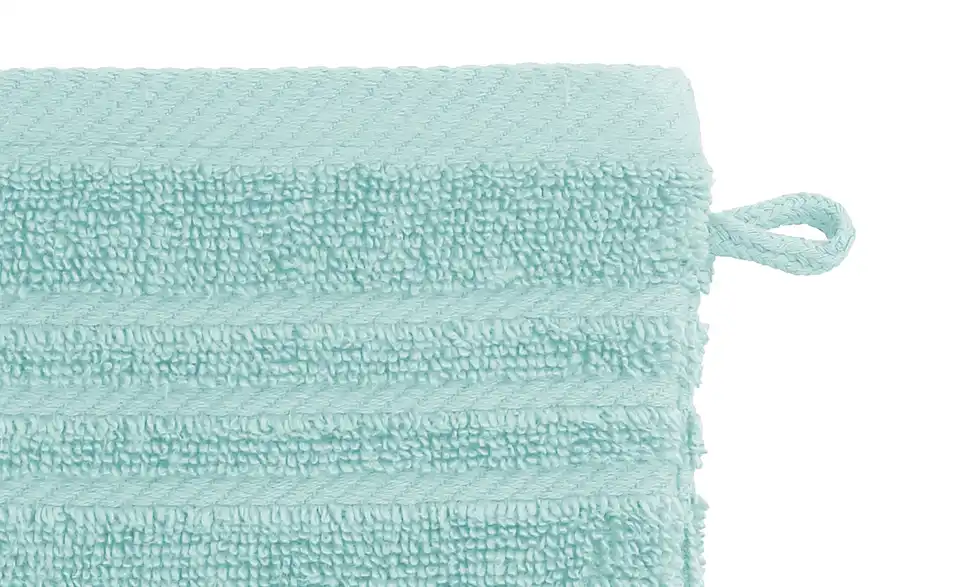 como Waschhandschuh Soft Cotton Türkis 16 cm 21 cm
