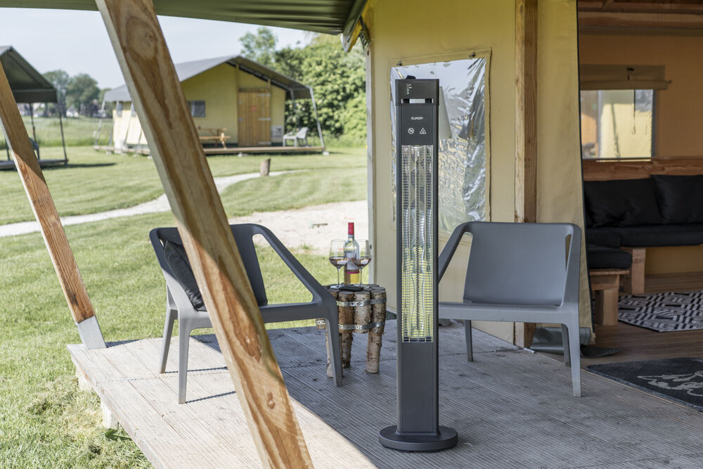 Eurom Q-Tower 2000 RCD - Staande terrasverwarmer - 2000 W