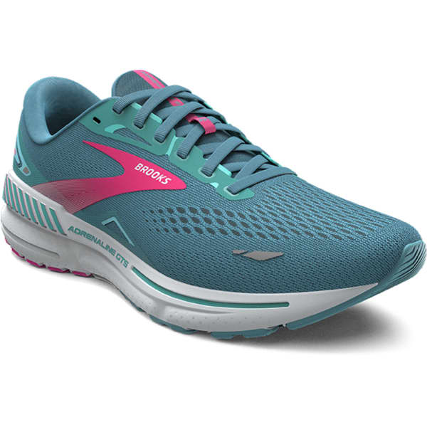 Chaussure running BROOKS W ADRENALINE GTS 23 STORM BLUE/PINK/AQUA