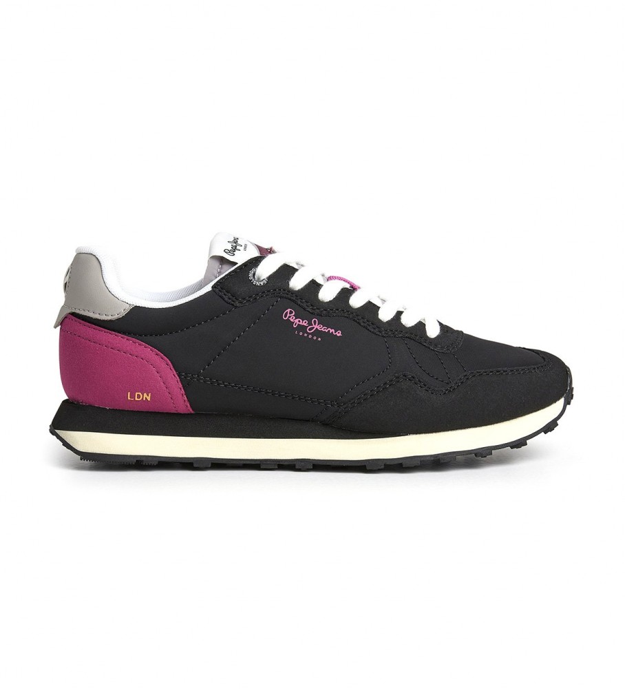 Tênis pretos Pepe Jeans Natch One