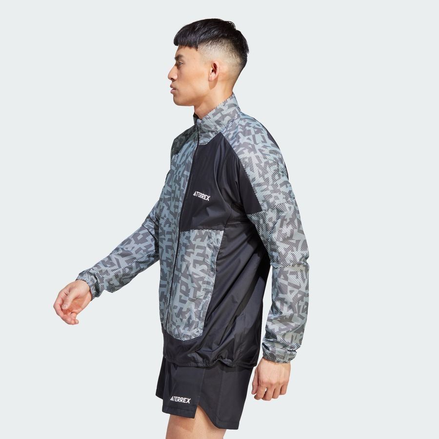adidas Veste Running Terrex Trail - Gris