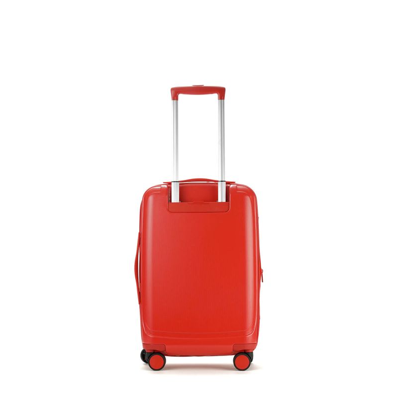 Valise cabine rigide Pure bright Extensible 55 cm Rouge vif